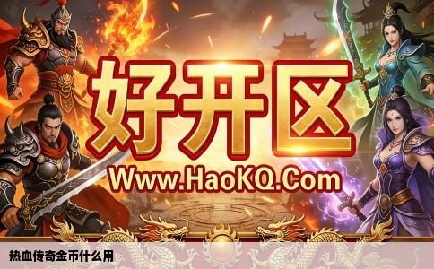 热血传奇金币什么用