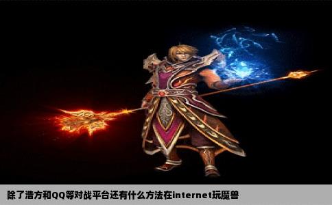 除了浩方和QQ等对战平台还有什么方法在internet玩魔兽