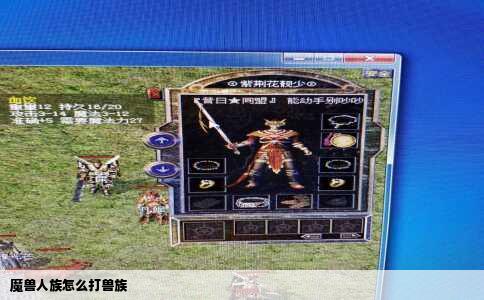 魔兽人族怎么打兽族