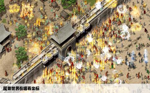 魔兽世界在哪看坐标