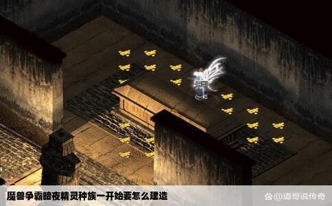 魔兽争霸暗夜精灵种族一开始要怎么建造