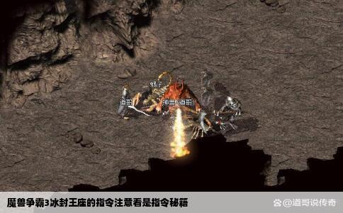 魔兽争霸3冰封王座的指令注意看是指令秘籍