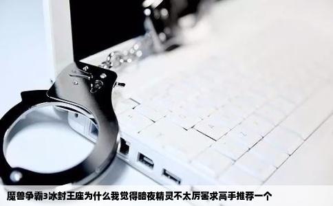 魔兽争霸3冰封王座为什么我觉得暗夜精灵不太厉害求高手推荐一个