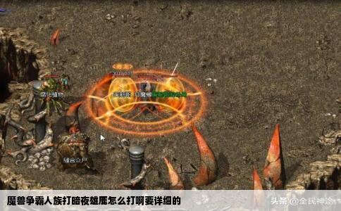 魔兽争霸人族打暗夜雄鹿怎么打啊要详细的
