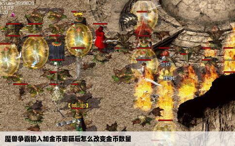 魔兽争霸输入加金币密籍后怎么改变金币数量