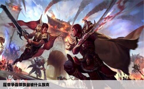 魔兽争霸兽族最被什么族克