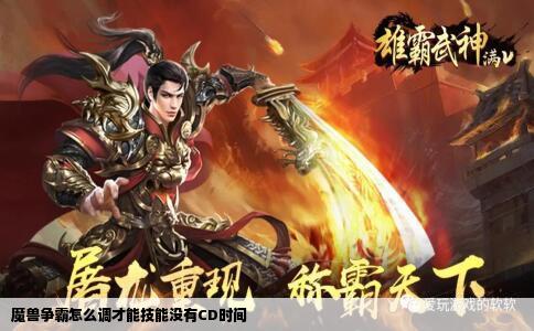 魔兽争霸怎么调才能技能没有CD时间