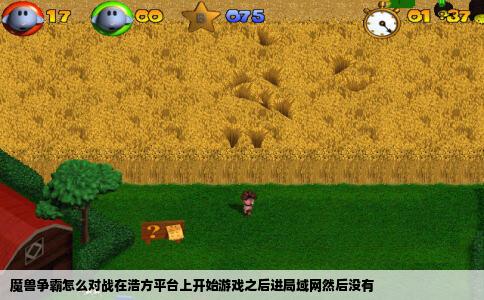 魔兽争霸怎么对战在浩方平台上开始游戏之后进局域网然后没有