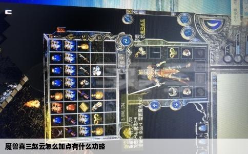 魔兽真三赵云怎么加点有什么功略