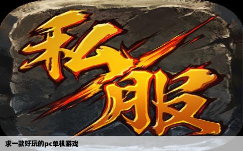 求一款好玩的pc单机游戏