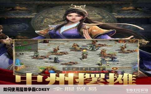 如何使用魔兽争霸CDKEY