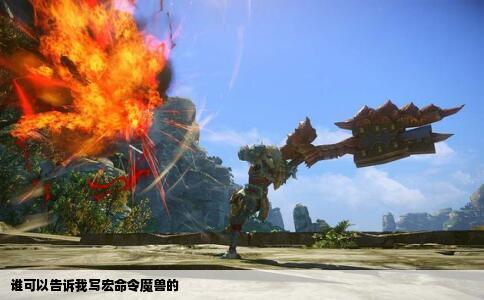 谁可以告诉我写宏命令魔兽的