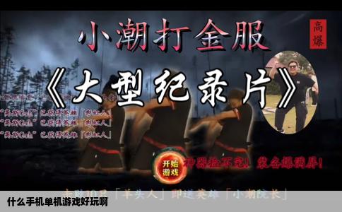 什么手机单机游戏好玩啊