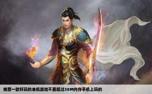 推荐一款好玩的单机游戏不要超过30M内存手机上玩的