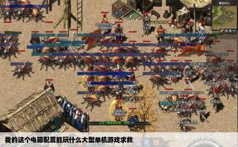 我的这个电脑配置能玩什么大型单机游戏求救