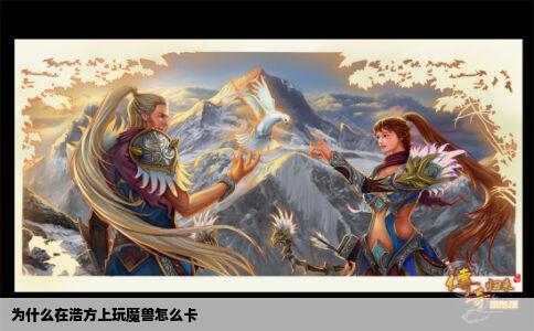 为什么在浩方上玩魔兽怎么卡