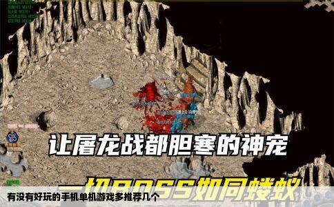 有没有好玩的手机单机游戏多推荐几个