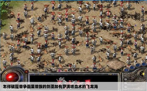 怎样破魔兽争霸里兽族的剑圣加有萨满嗜血术的飞龙海